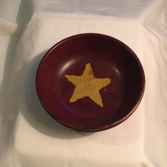 Woodcraftery Hand Painted Bowl - Picture 1 of 2